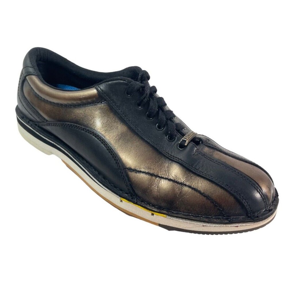Men's Dexter Bowling Shoes Black/Copper Size 14 B775-1 - Picture 12 of 13